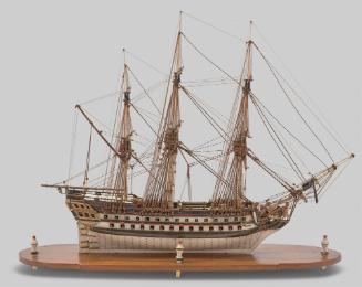 Bone Ship Model of the ‘Peace’