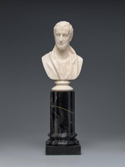 Bust of an Unknown Gentleman with loosely draped cloak