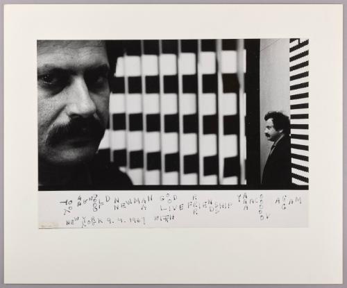 Yaacov Agam, [sculptor, Museum of Modern Art, New York]
