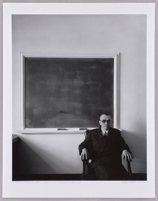 Kurt Gödel, [logician, Princeton, New Jersey]
