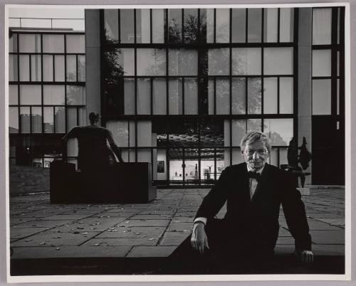 Louis Kahn, [architect, Yale University, New Haven, Connecticut]
