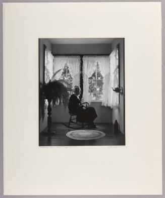 Grandma Moses [Anna Mary Robertson Moses,painter,] Eagle Bridge, New York
