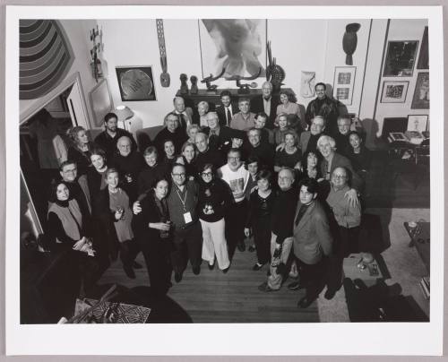 Cocktail Party at Newman’s - Arnold & Augusta Newman, Elizabeth Thomsen, Tracy Maxon, Jason Tlush, Kerry Curren, Alexandra & John Paul Caponigro, David Lyman, Julie Robinson, Mary Ellen Mark, Barbara Goodbody, Joyce Tenneyson, Abe Frandjlich, Ken Lassiter