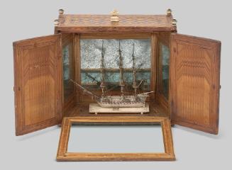 Miniature Three-decker 100 Gun Warship, Prisoner of War Model