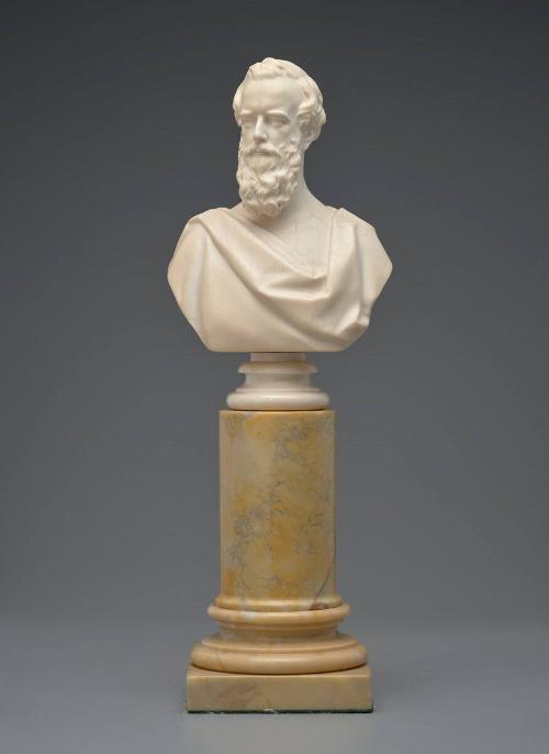 Bust of Henry Pelham Fiennes Pelham-Clinton (1811-1864), 5th Duke of Newcastle under Lyne, politician