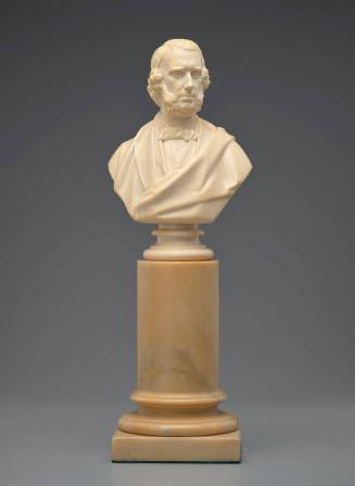 Bust of Joseph Heron Esq., lawyer and town clerk (1809-1889)