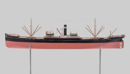 Cargo Ship, Chantala, Builder's Model