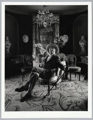 Sir Cecil Beaton, [photographer, Board Chalke, England]
