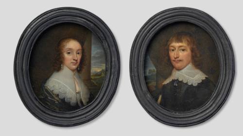 Pair: Portrait of Mr. Peter Vandeput and Portrait of Mrs. Peter Vandeput