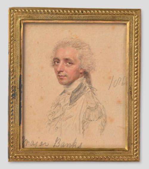 Study for a Portrait Miniature of Major Banks