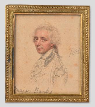 Study for a Portrait Miniature of Major Banks