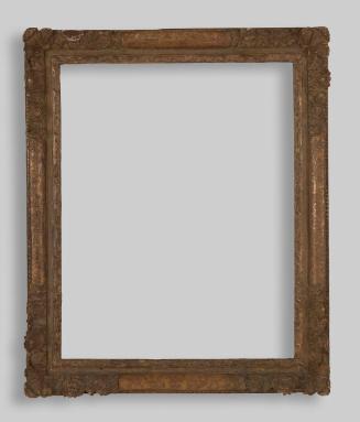 Louis XIV-style frame with floral corners
