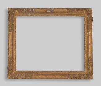 Louis XIV-style frame with floral corners