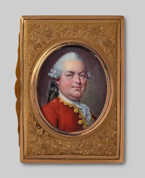 Snuff box: Portrait of George Frideric Handel