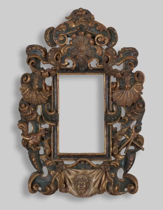 Frame with Saint Veronica's Veil and Instruments of Jesus's Passion