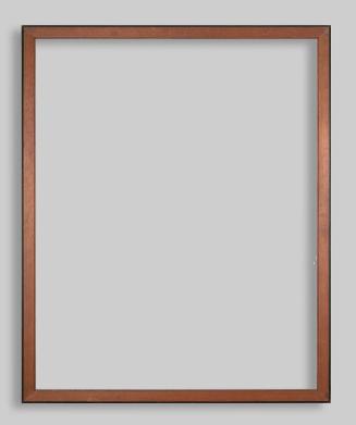 Oak frame with gold fillet