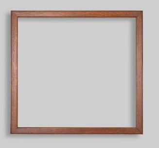 Oak frame with gold fillet