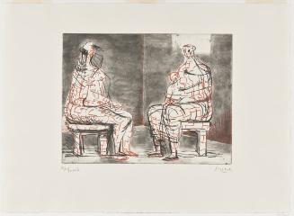 Two Seated Figures