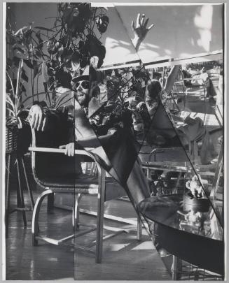 Portrait of Jorge Zontal (darkroom collaboration) unique