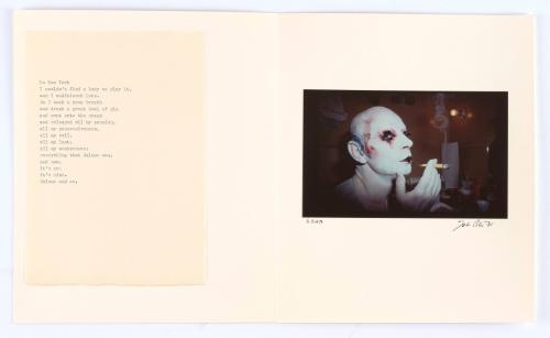 Lindsay Kemp - Between Acts - Flowers