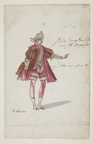 Quatre juges  from the Ballet d'apollon