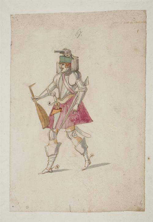 Pour le recit de la guerre  from the Ballet de Fees de la Foret de Saint Germaine