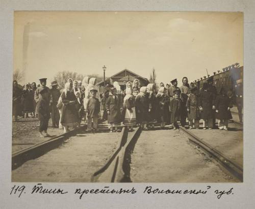 Types of peasants in Volinskaia province.