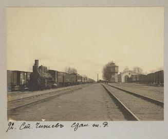 Chizhev station. North-west railway.