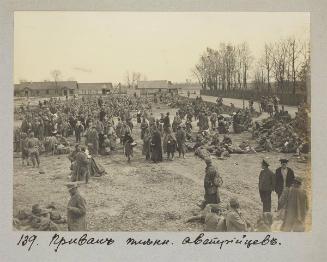Captive austrians during the halt