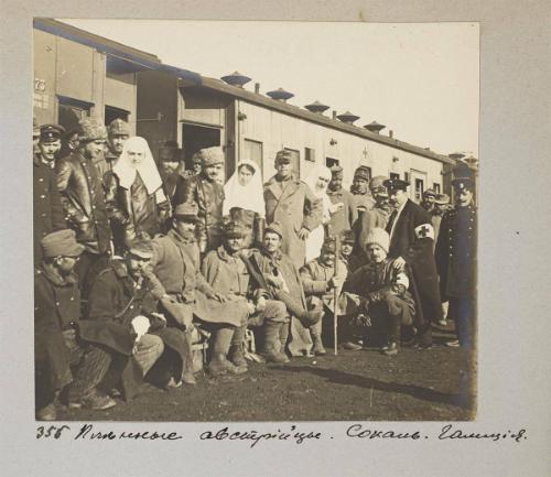 Captive Austrians. Sokal. Galicia.