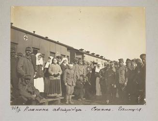 Captive Austrians. Sokal. Galicia.