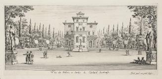 Vue du Palais, et Jardin du Cardinal Ludovise
