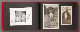 Family Album with Christmas and New Baby Cards