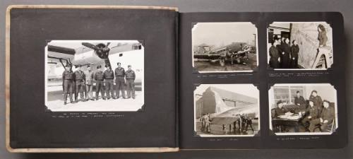 Royal Canadian Air Force Travel and Family Album
