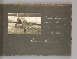 Page 7 of the presentation album, portraits of German pilots