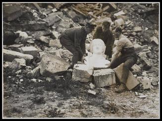 Recovered from the ruins of the Chateau of Caulincourt