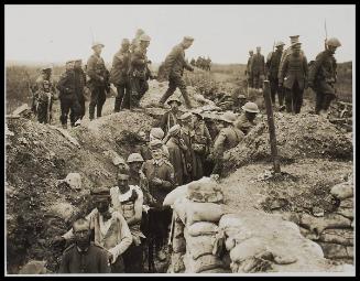 German prisoners coming in from Contalmaison