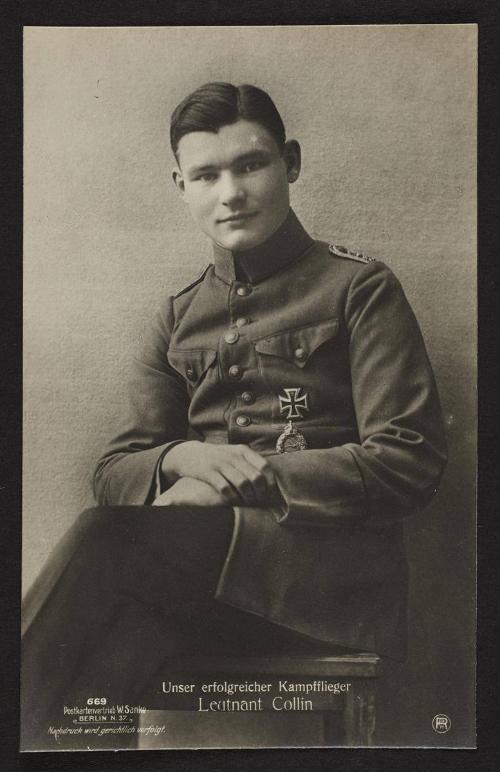 German Aces, [Portrait of Lieutenant Collin]