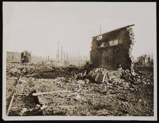 All that is left of the station at Beaumont Hamel