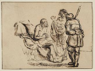 John the Baptist in Prison receiving Christ's answer