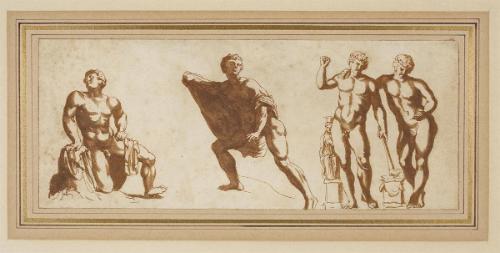 Three Studies of Classical Statuary