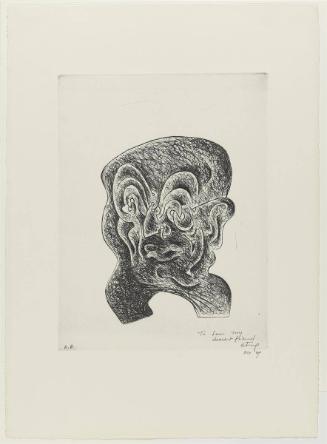 Untitled, (Head of a Man)