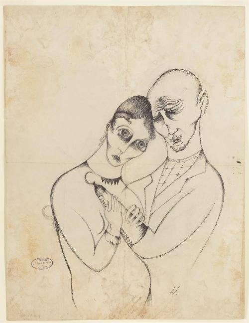 Poster Design for United Socialist Party  (USPD), from "Krüppelmappe" (Cripple Portfolio)