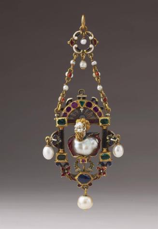 Pendant: Bust of a Man