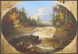 Jam of Sawlogs, Shawinigan Falls