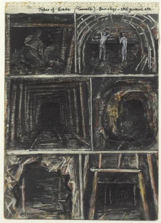 Page from Coalmine Sketchbook: Types of Roads