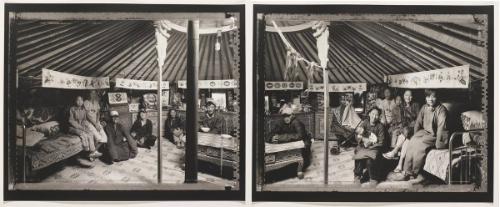 Ger of Children  from Nomadic Mongolian Series