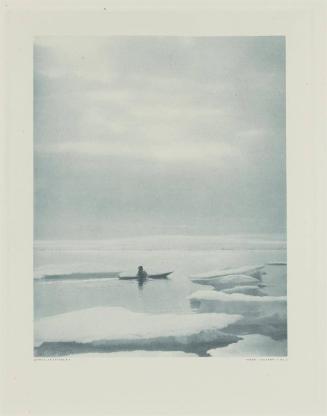 Summer (August): Eskimo Kayak In North Eastern Hudson Bay