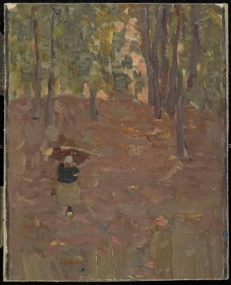 Faggot Gatherer in a Forest