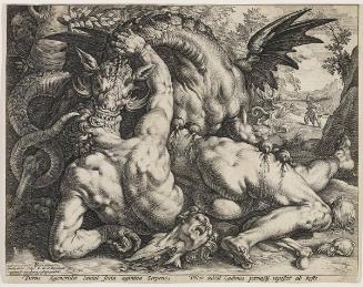 The Dragon devouring the companions of Cadmus